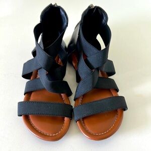 Black Strappy Sandals